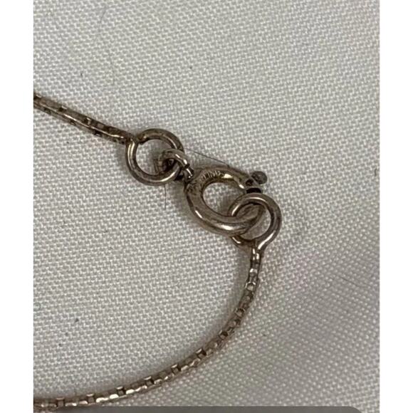 Sterling & Gold Plated Hand Charm Necklace - Picture 7 of 15